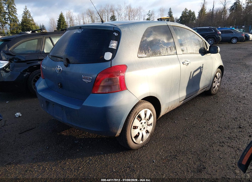 2008 TOYOTA YARIS VIN: JTDJT923085192204