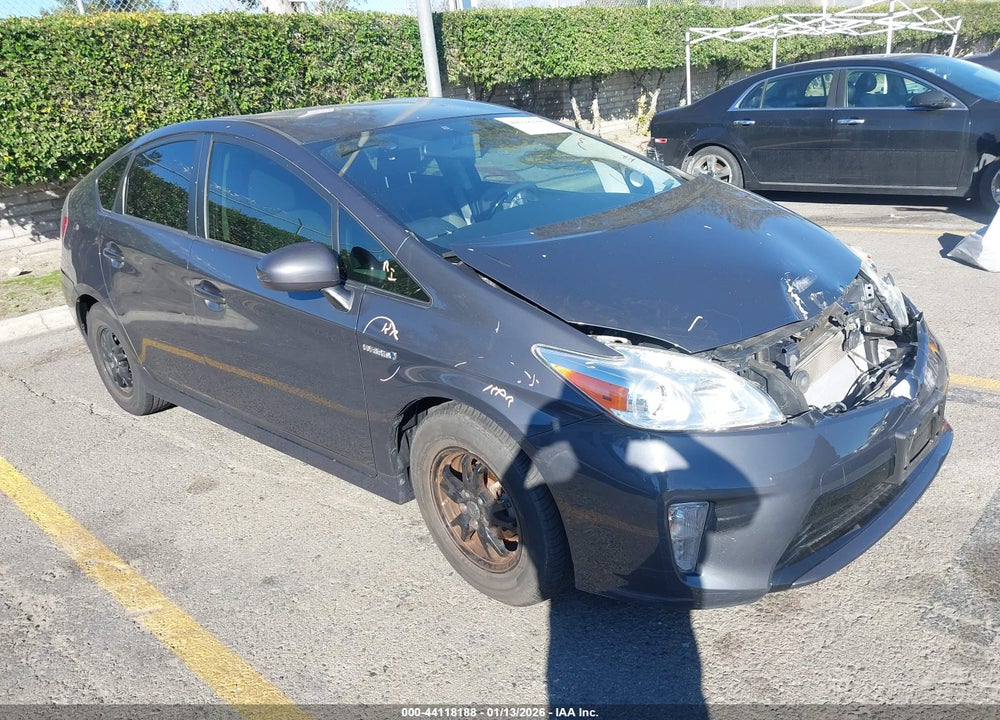 2012 TOYOTA PRIUS THREE VIN: JTDKN3DU3C1507417