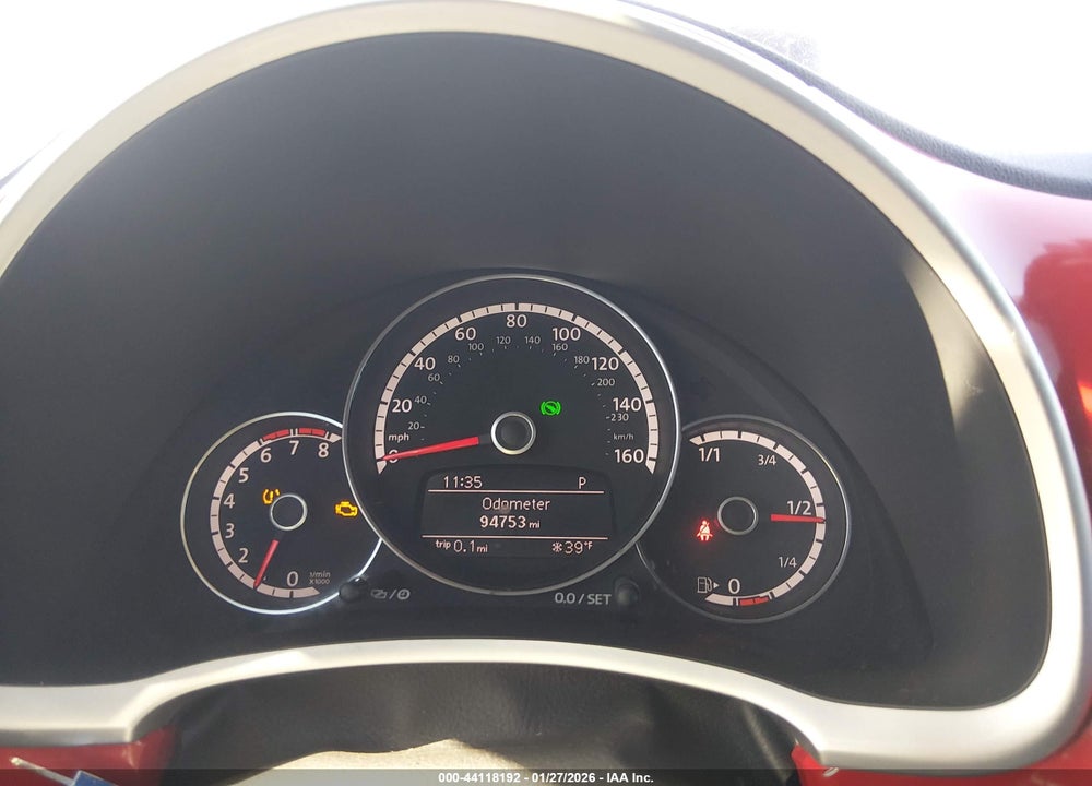 2016 VOLKSWAGEN BEETLE 1.8T SE VIN: 3VWJ07AT5GM603875