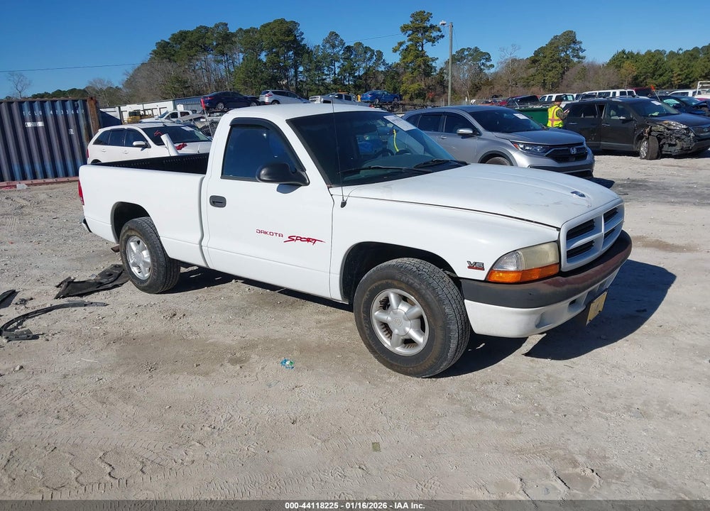 1997 DODGE DAKOTA SLT/SPORT VIN: 1B7FL26X1VS243684