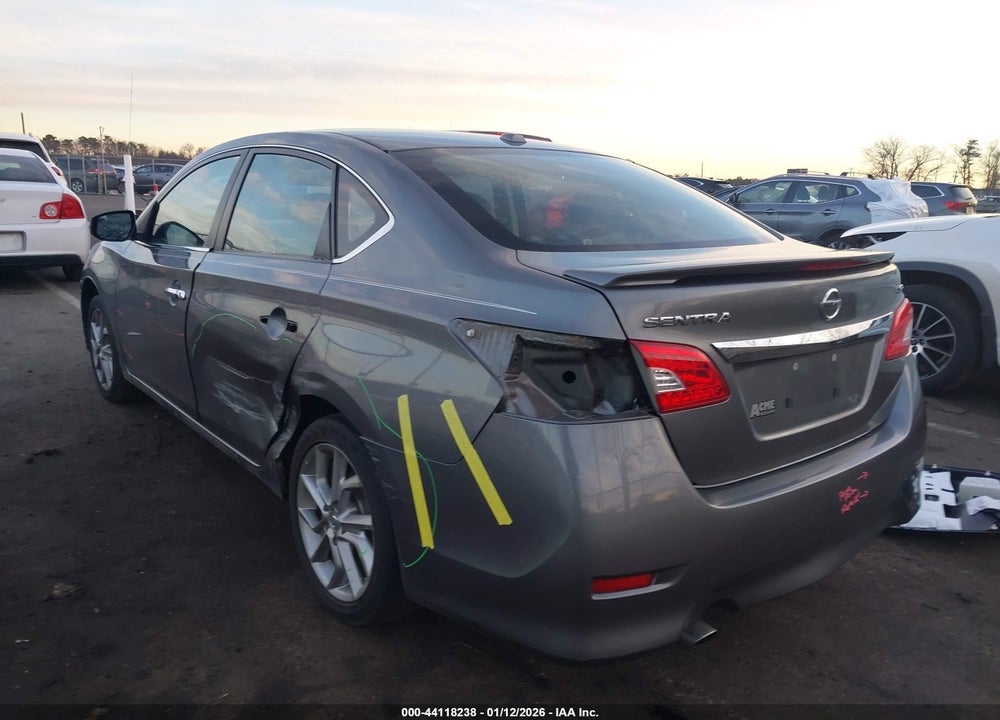 2015 NISSAN SENTRA SR VIN: 3N1AB7AP3FY345687