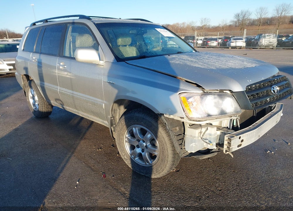 2003 TOYOTA HIGHLANDER LIMITED V6 VIN: JTEHF21A930123218