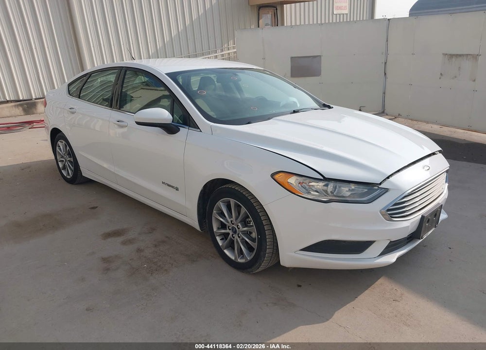 2017 FORD FUSION HYBRID S VIN: 3FA6P0UU2HR327049