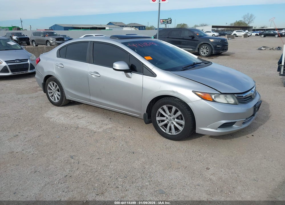 2012 HONDA CIVIC EX-L VIN: 19XFB2F92CE036175