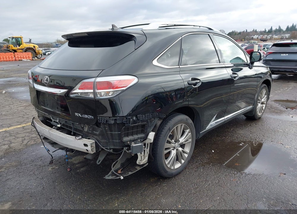 2013 LEXUS RX 450H VIN: JTJBC1BA3D2058042
