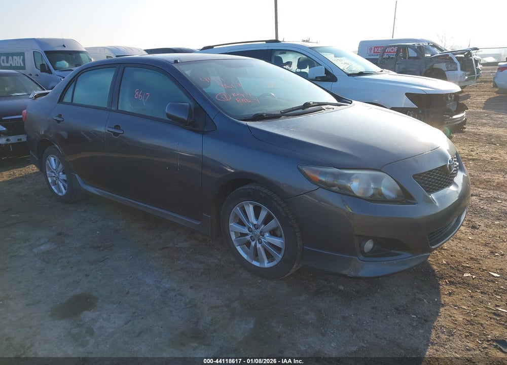 2009 TOYOTA COROLLA S VIN: 2T1BU40E19C045886