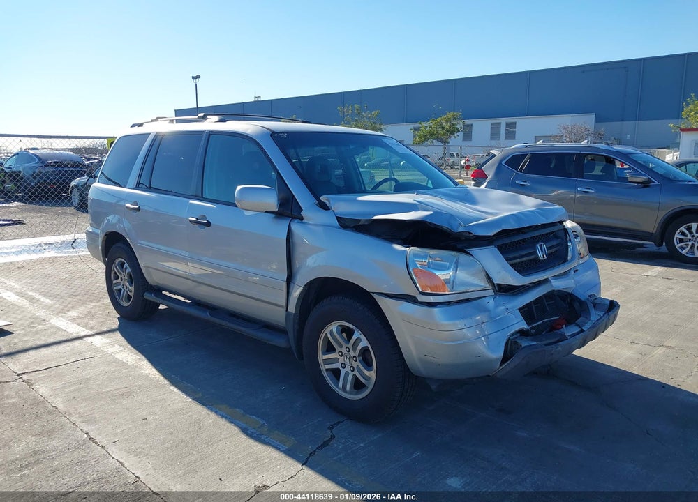 2004 HONDA PILOT EX-L VIN: 2HKYF18734H551606