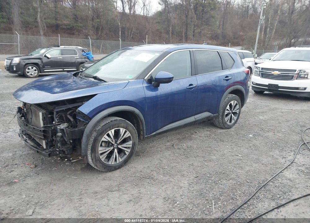 2021 NISSAN ROGUE SV INTELLIGENT AWD VIN: 5N1AT3BB7MC729222