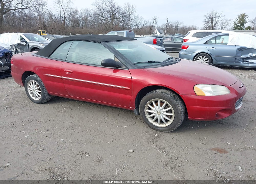 2002 CHRYSLER SEBRING LXI VIN: 1C3EL55RX2N233671