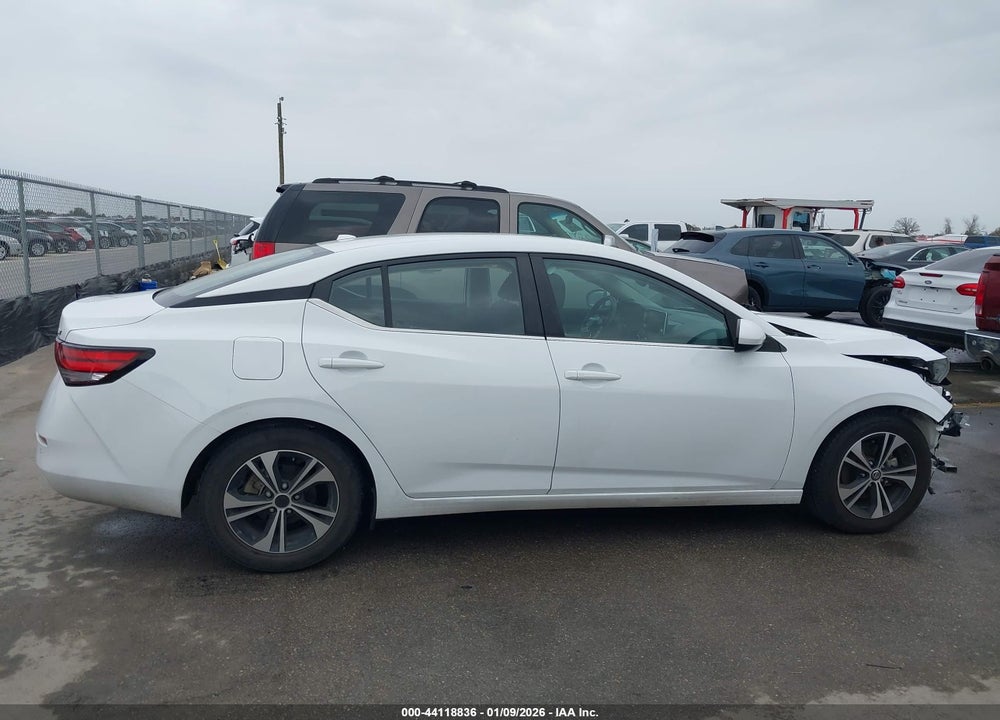 2022 NISSAN SENTRA SV XTRONIC CVT VIN: 3N1AB8CV7NY225052