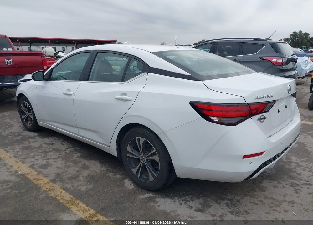 2022 NISSAN SENTRA SV XTRONIC CVT VIN: 3N1AB8CV7NY225052