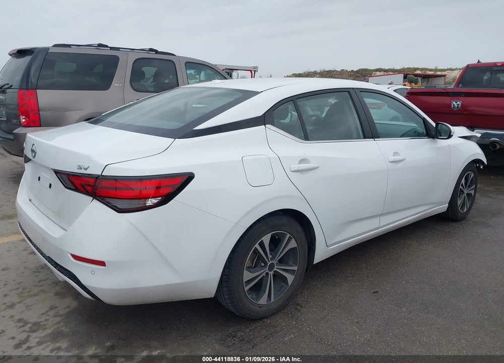 2022 NISSAN SENTRA SV XTRONIC CVT VIN: 3N1AB8CV7NY225052