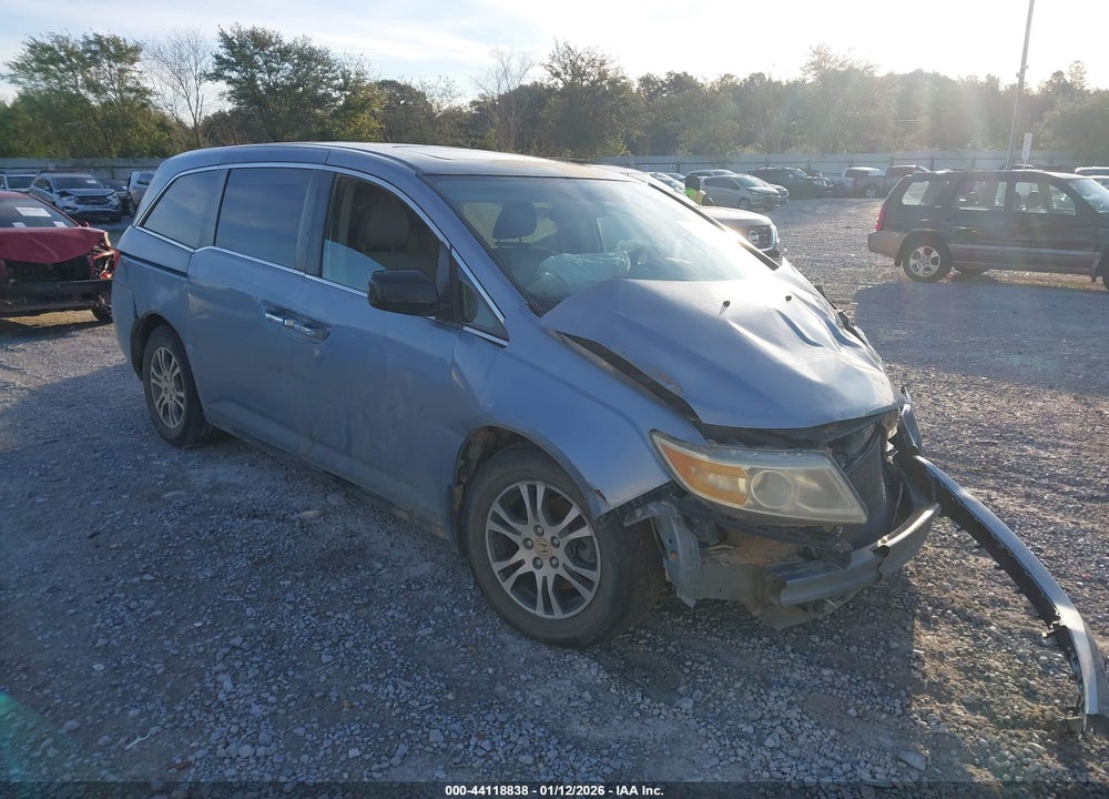2011 HONDA ODYSSEY EX-L VIN: 5FNRL5H64BB066527
