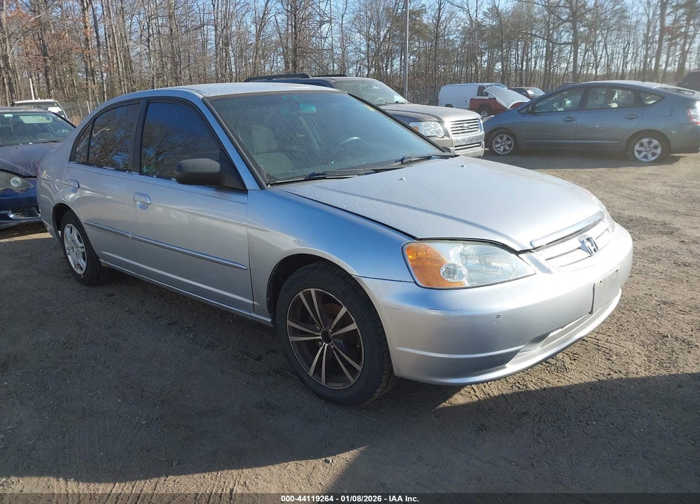 2002 HONDA CIVIC LX VIN: 2HGES16542H516385