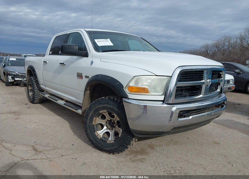 2012 RAM 2500 SLT VIN: 3C6TD5DT9CG158153