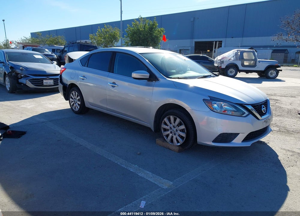 2017 NISSAN SENTRA SV VIN: 3N1AB7AP8HY274327
