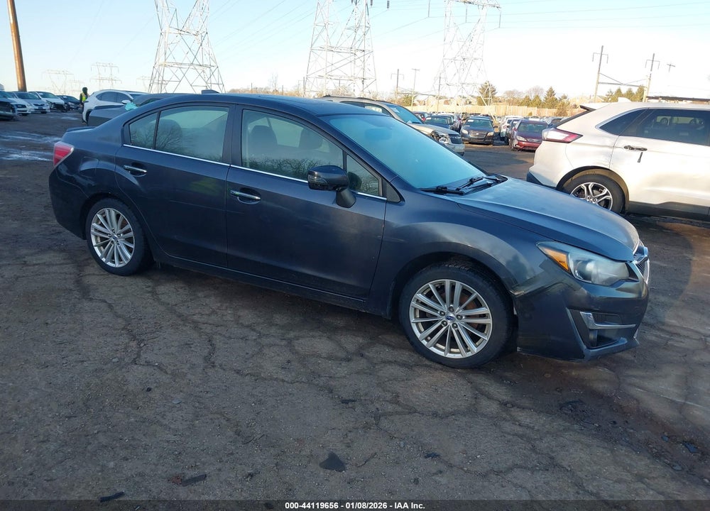 2016 SUBARU IMPREZA 2.0I LIMITED VIN: JF1GJAK63GH003186