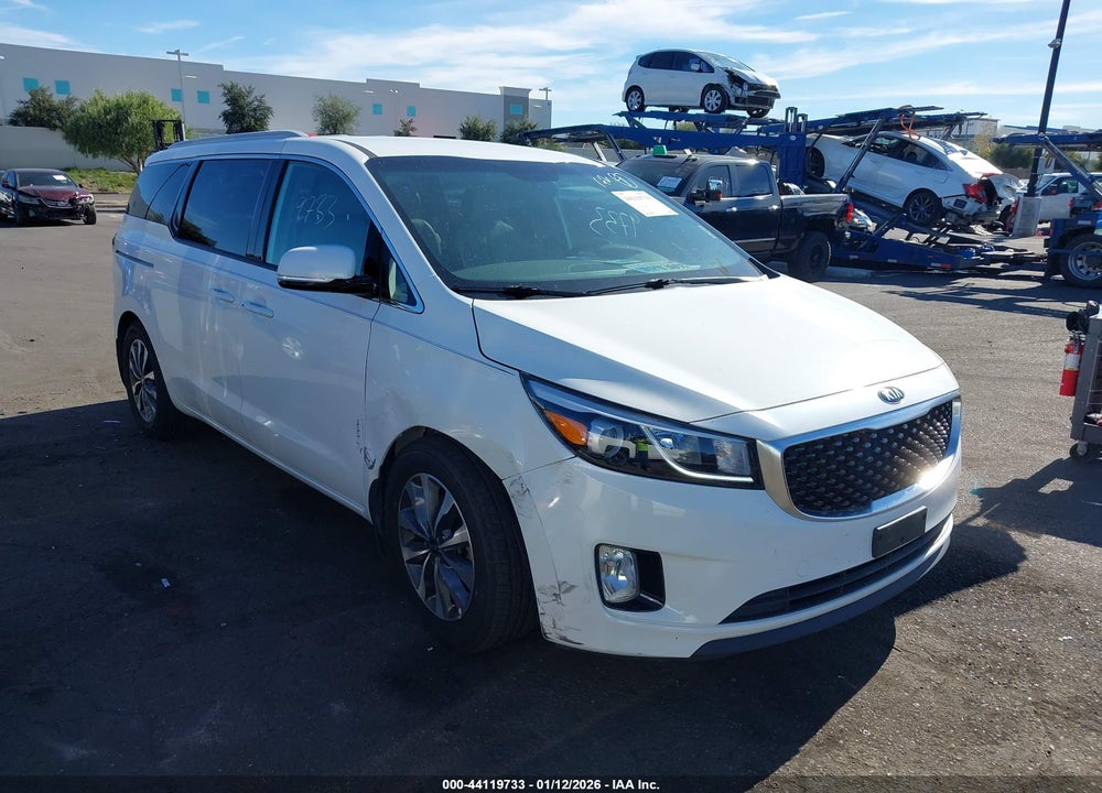 2015 KIA SEDONA SX VIN: KNDMC5C1XF6037590