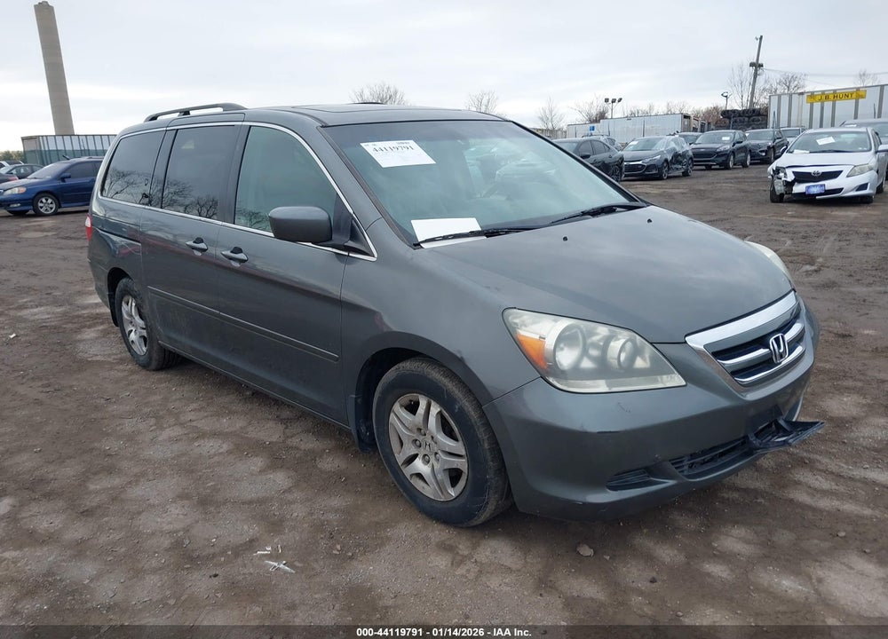 2007 HONDA ODYSSEY EX-L VIN: 5FNRL38797B127584