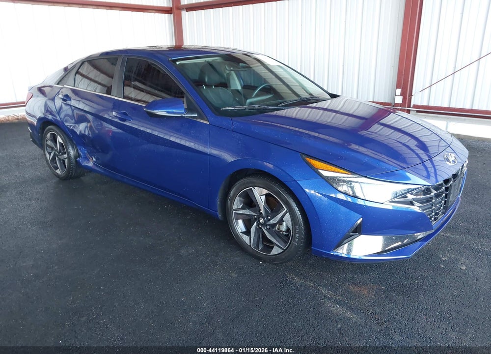 2021 HYUNDAI ELANTRA LIMITED VIN: 5NPLP4AG1MH040169