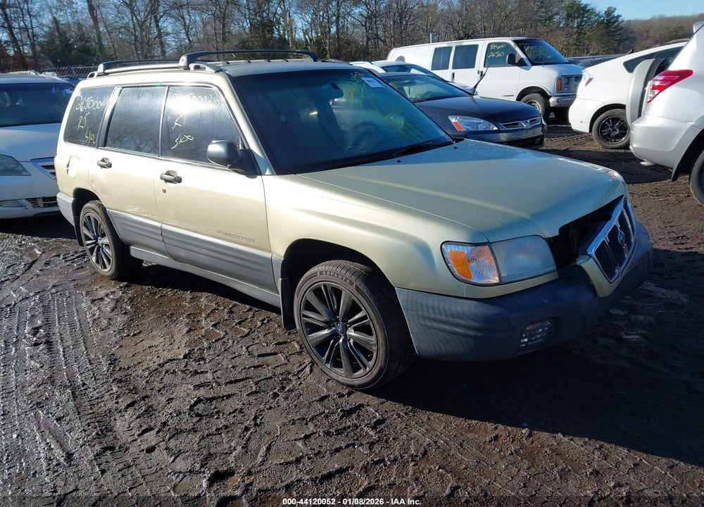 2002 SUBARU FORESTER L VIN: JF1SF63582H716334
