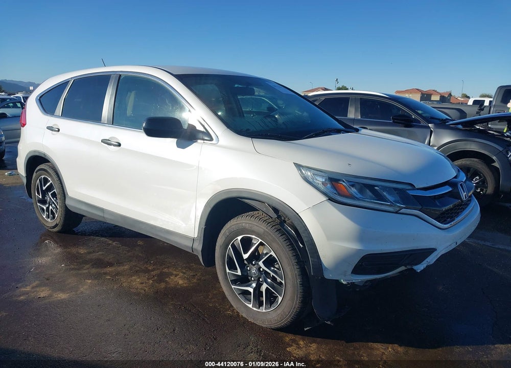 2016 HONDA CR-V SE VIN: 5J6RM4H48GL031638
