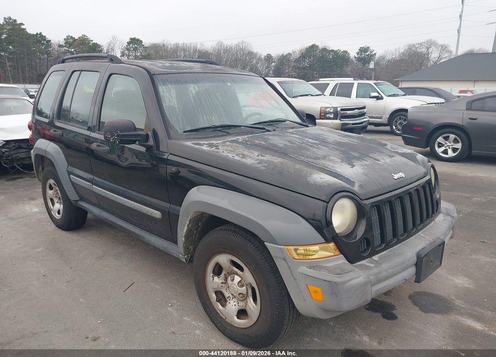 2005 JEEP LIBERTY SPORT VIN: 1J4GK48K85W694490