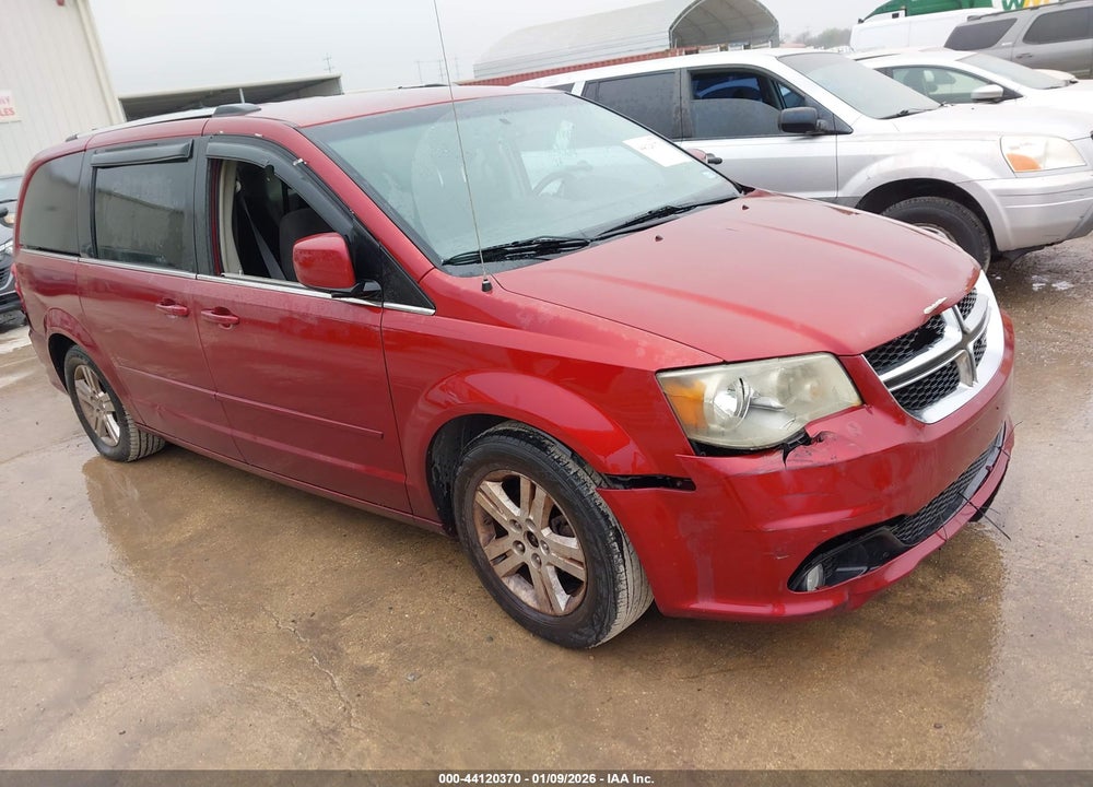 2011 DODGE GRAND CARAVAN CREW VIN: 2D4RN5DGXBR742883