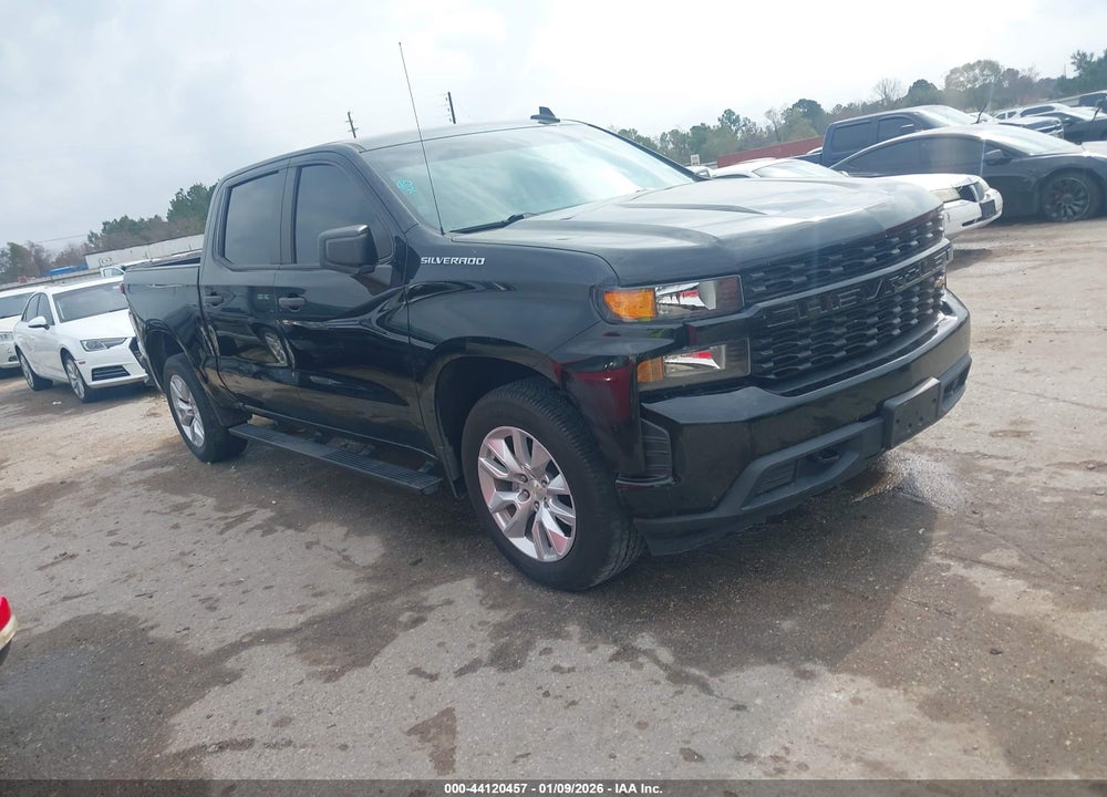 2021 CHEVROLET SILVERADO 1500 2WD  SHORT BED CUSTOM VIN: 3GCPWBEK3MG468843