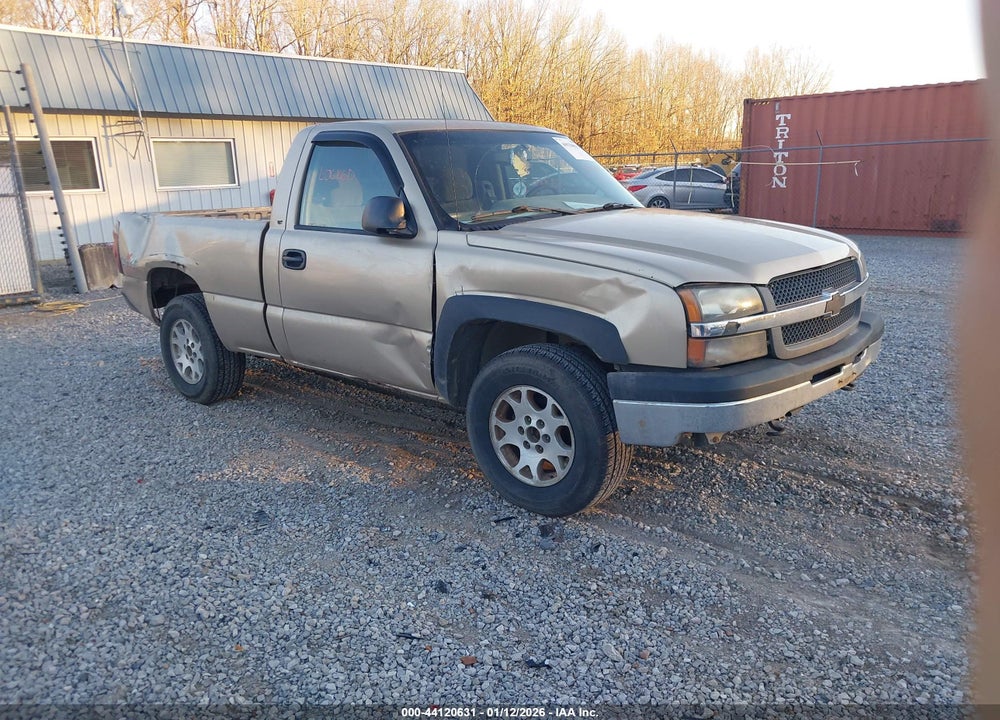2004 CHEVROLET SILVERADO 1500 WORK TRUCK VIN: 1GCEK14X94Z205640