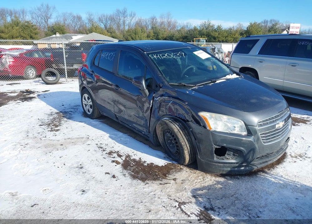 2016 CHEVROLET TRAX 1LS VIN: 3GNCJKSB5GL248561