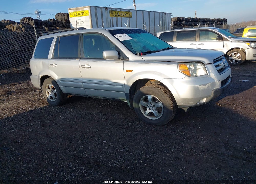2006 HONDA PILOT EX-L VIN: 5FNYF18506B006821
