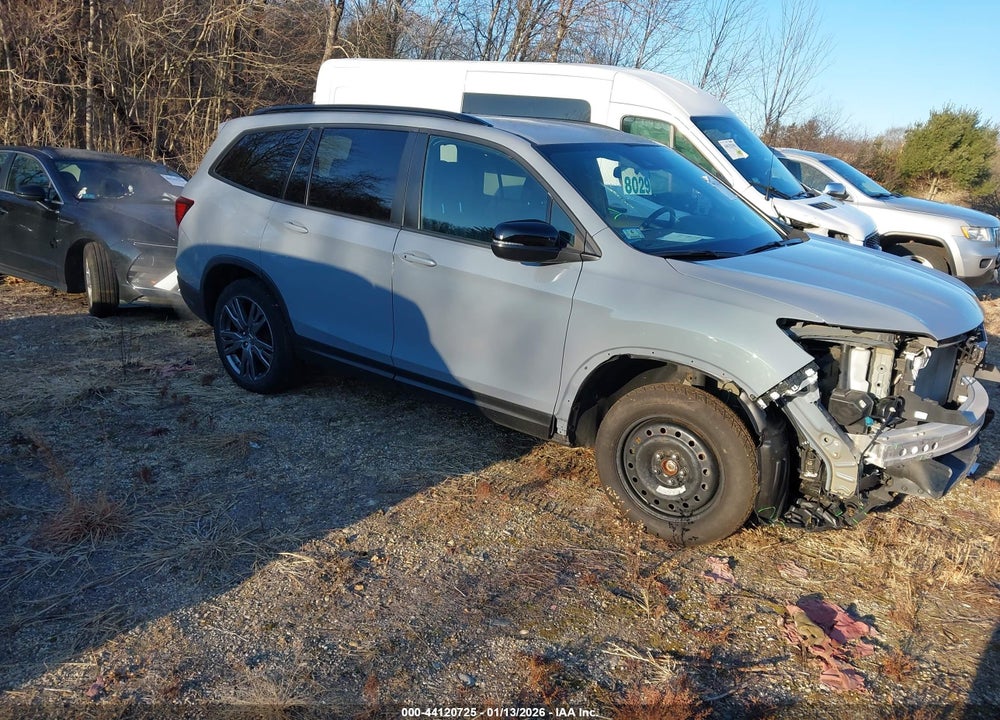 2022 HONDA PILOT AWD SPORT VIN: 5FNYF6H36NB041518
