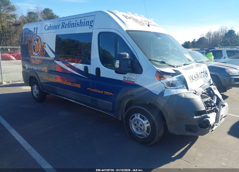 2014 RAM PROMASTER 2500 HIGH ROOF VIN: 3C6TRVDG1EE128809