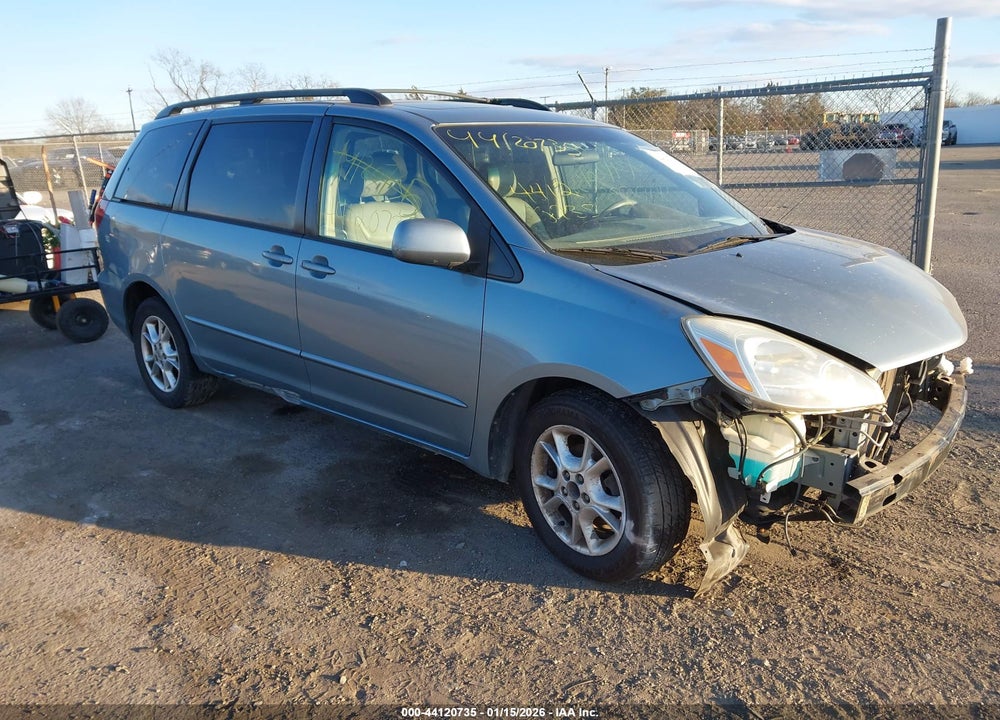 2005 TOYOTA SIENNA XLE VIN: 5TDZA22C05S236207