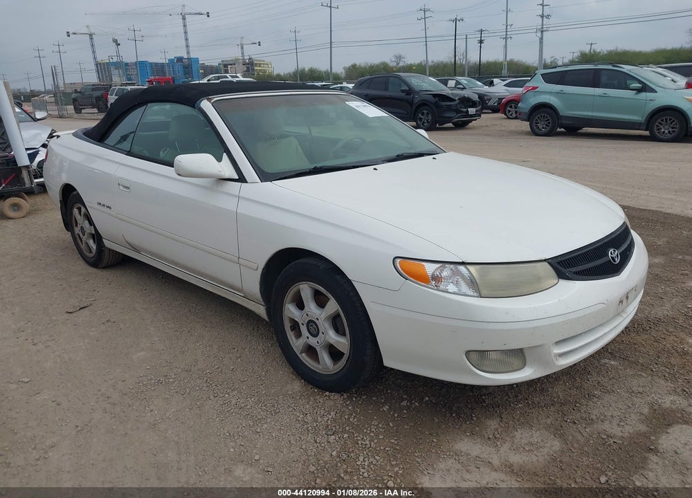 2001 TOYOTA CAMRY SOLARA SLE V6 VIN: 2T1FF28P81C448273