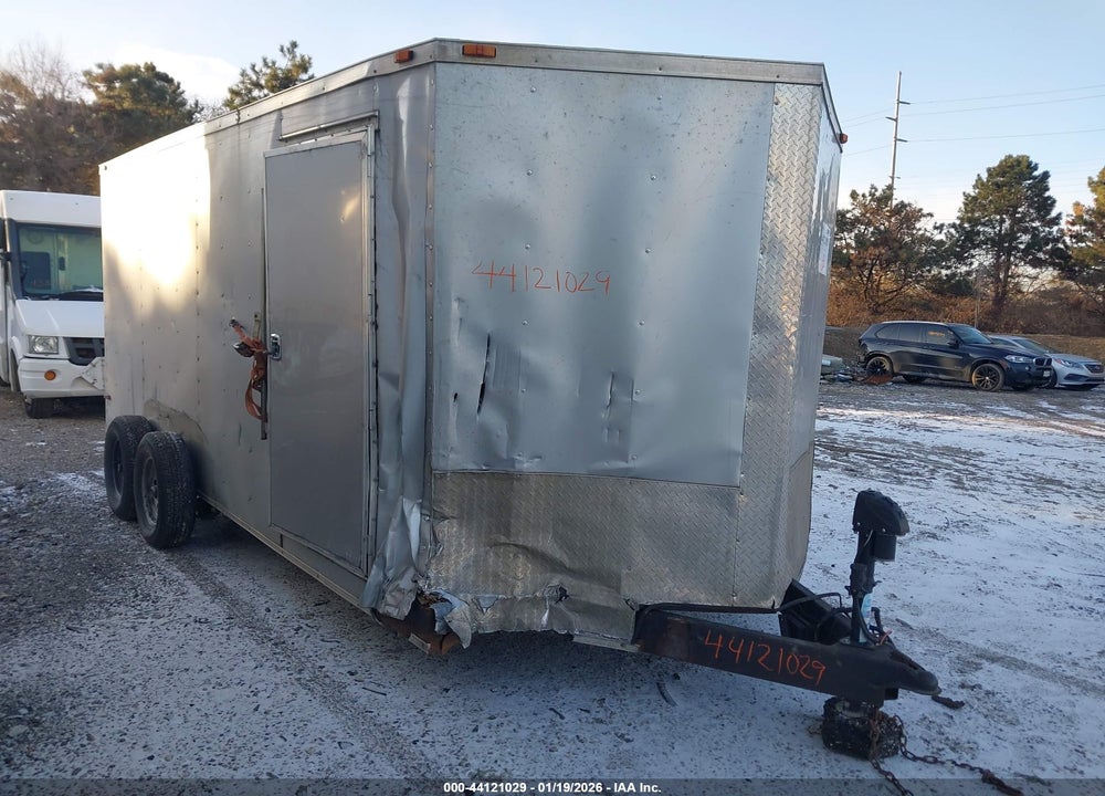 2017 UNKNOWN TRAILER 16 ENCLOSED TRAILER VIN: 59N1E1627HB005240