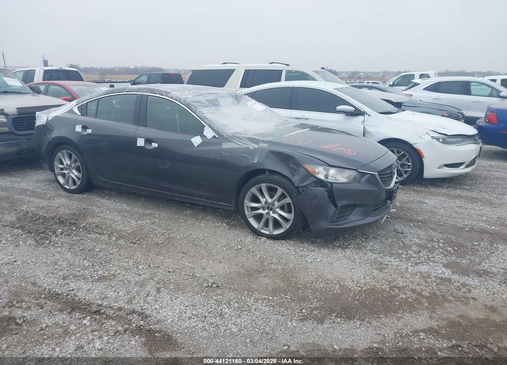 2015 MAZDA 6 I TOURING VIN: JM1GJ1V55F1218542