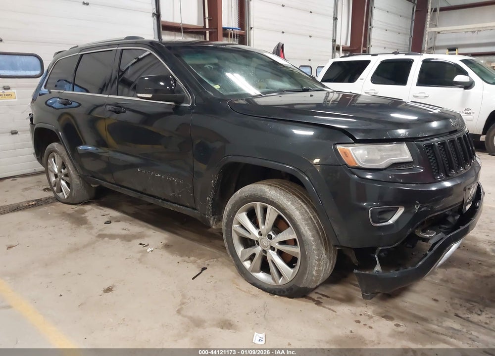2014 JEEP GRAND CHEROKEE OVERLAND VIN: 1C4RJFCT8EC125007