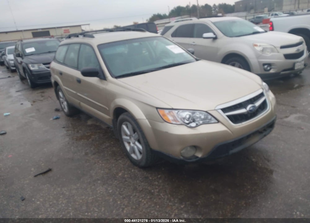 2009 SUBARU OUTBACK 2.5I VIN: 4S4BP61C597326599