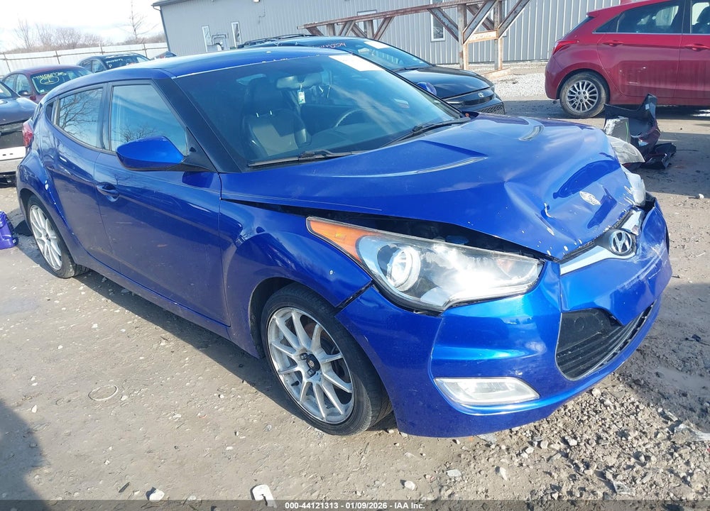 2012 HYUNDAI VELOSTER BASE W/BLACK VIN: KMHTC6AD9CU084532