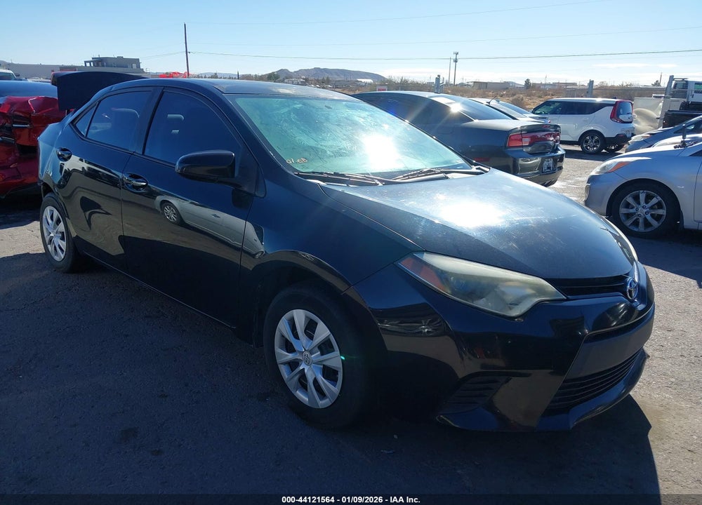 2016 TOYOTA COROLLA L VIN: 5YFBURHE0GP484026
