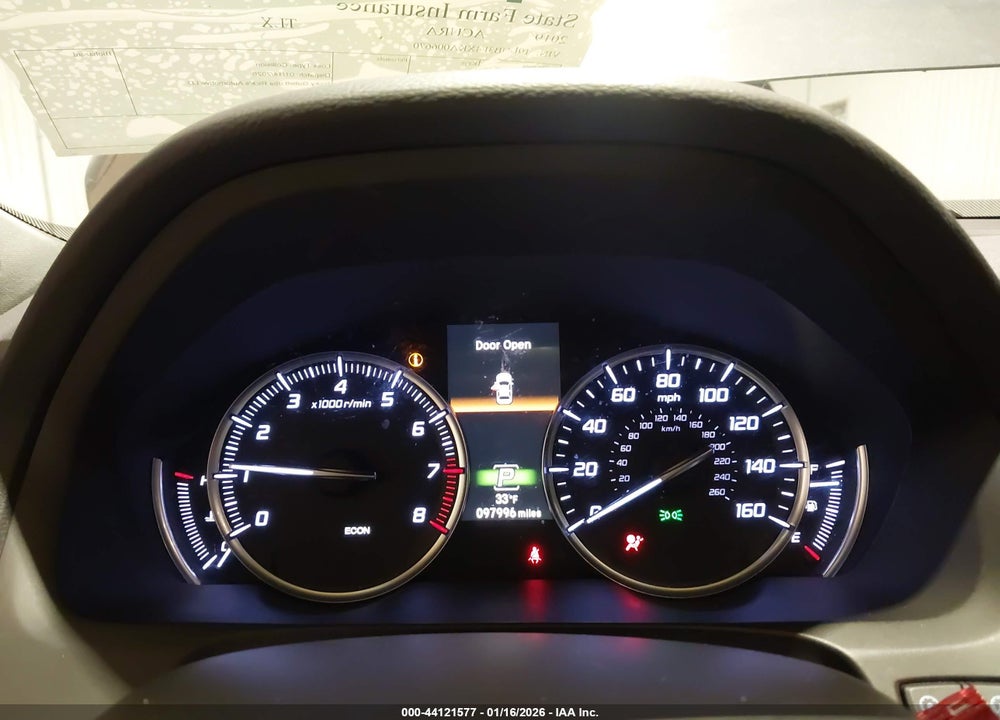 2019 ACURA TLX TECH PKG VIN: 19UUB3F4XKA006670