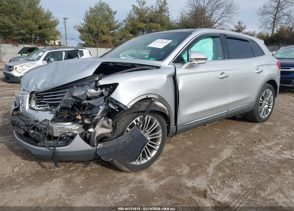 2016 LINCOLN MKX RESERVE VIN: 2LMTJ8LR3GBL89468