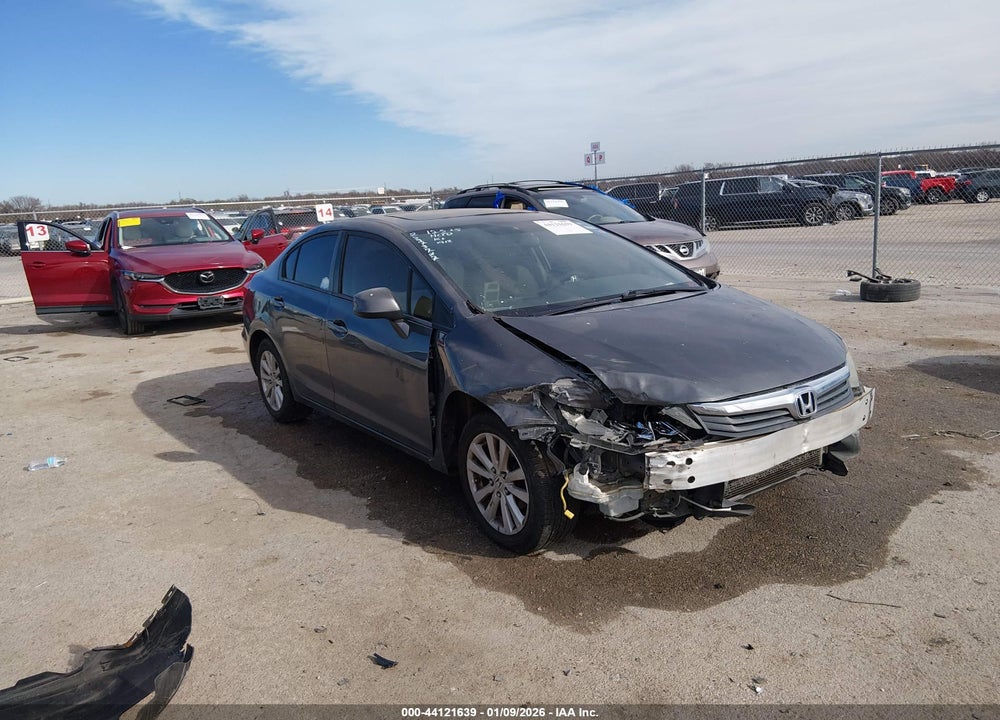 2012 HONDA CIVIC EX VIN: 19XFB2F82CE083309