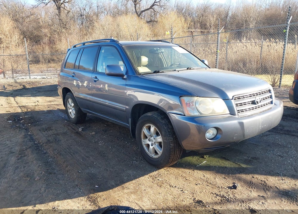 2002 TOYOTA HIGHLANDER LIMITED VIN: JTEHF21A920087657