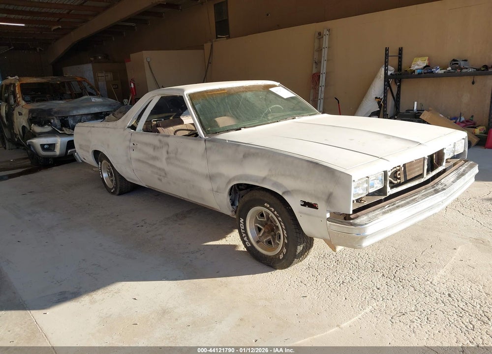 1984 CHEVROLET EL CAMINO VIN: 1GCCW8093ER206036