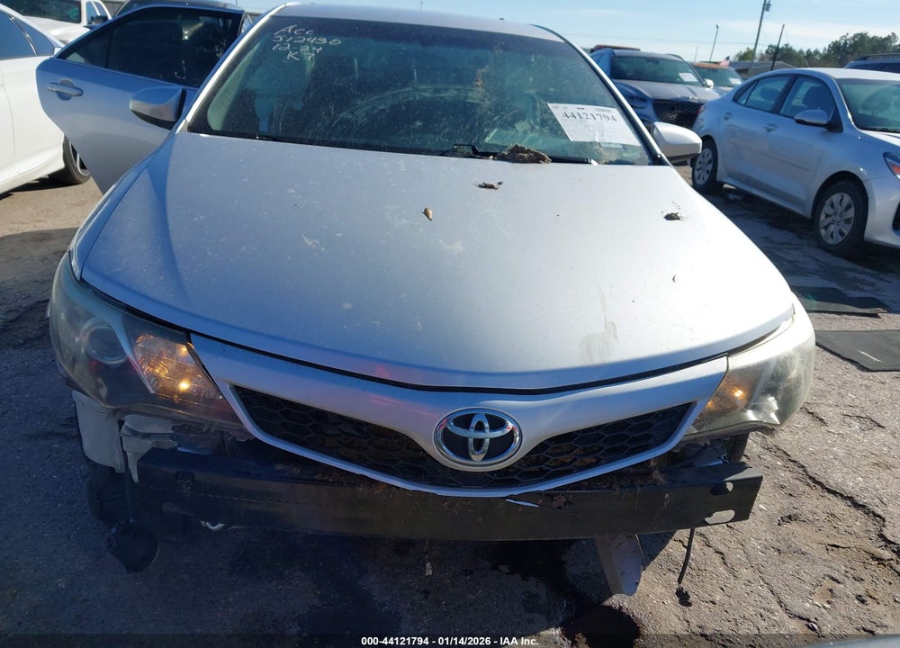 2012 TOYOTA CAMRY SE VIN: 4T1BF1FK6CU136941