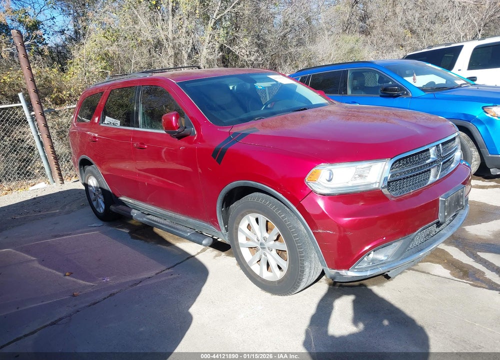 2014 DODGE DURANGO SXT VIN: 1C4RDHAG8EC360452