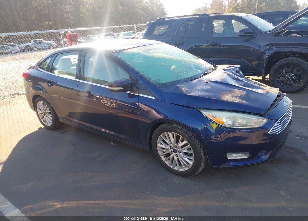 2017 FORD FOCUS TITANIUM VIN: 1FADP3J27HL291367